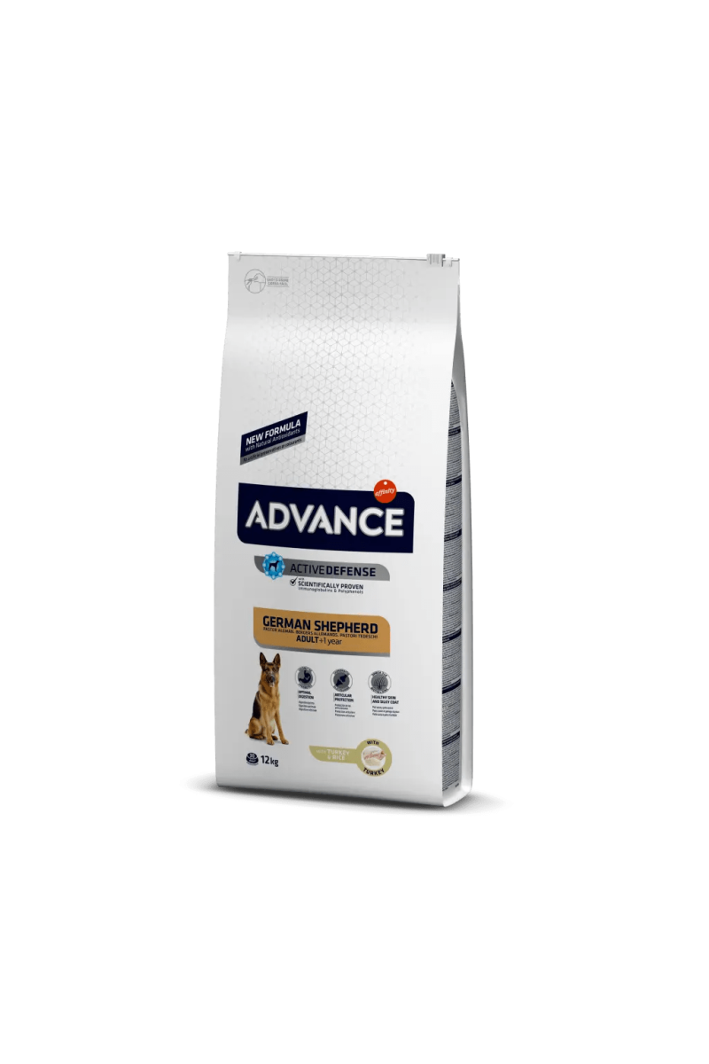 Comida Natural Perro Advance Canine Adult Pastor Aleman 12Kg