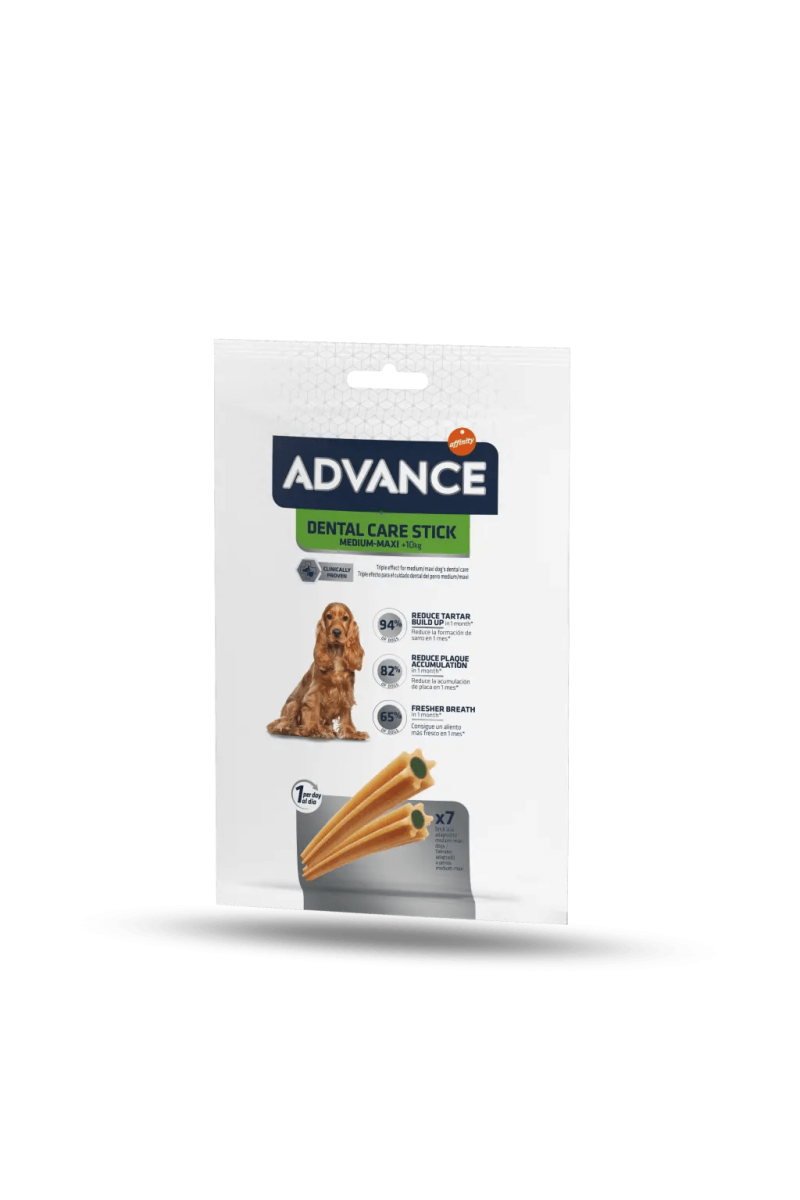 Comida Natural Perro Advance Canine Adult Dental Stick Caja 720Gr