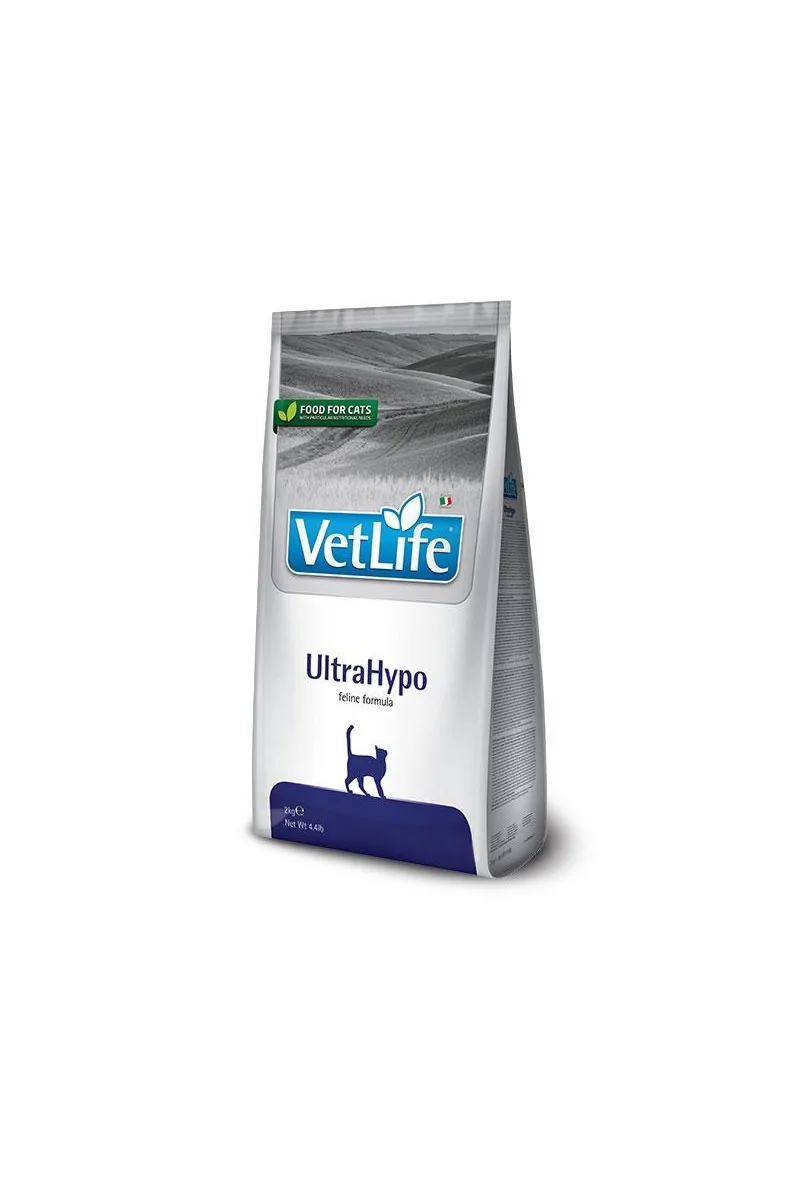 Comida Gato 2Kg Ultra Hipoalergénica Natural Farmina Vet Life