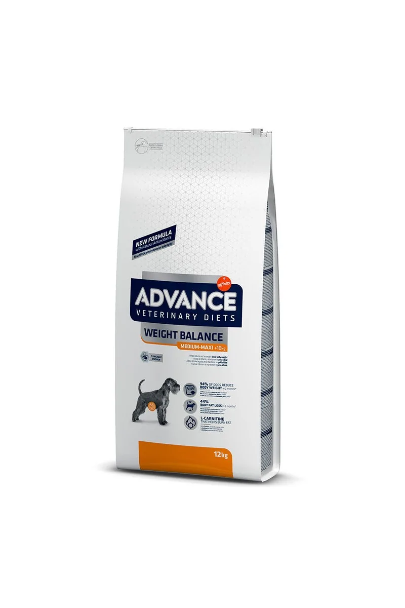 Comida Perro Adulto Advance Dieta Veterinaria Control Peso 12Kg