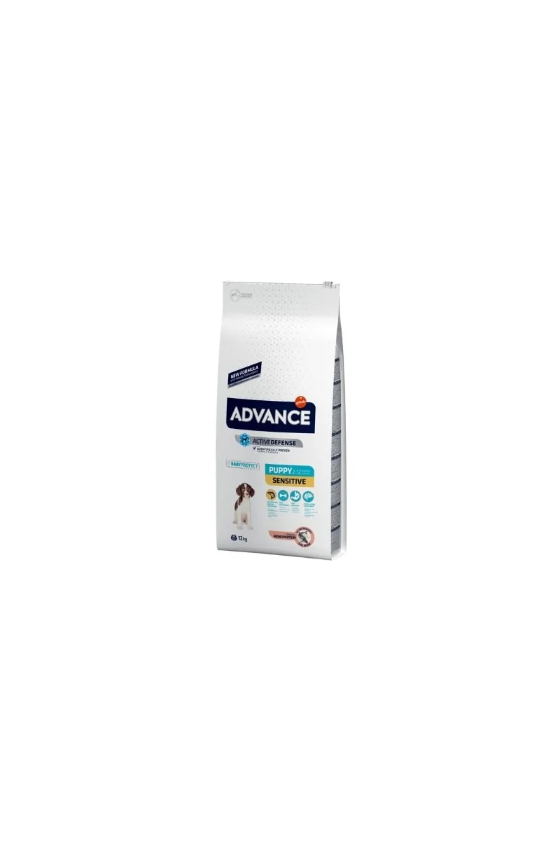 Comida Natural 12Kg Perro Advance Canine Puppy Sensitive Salmón