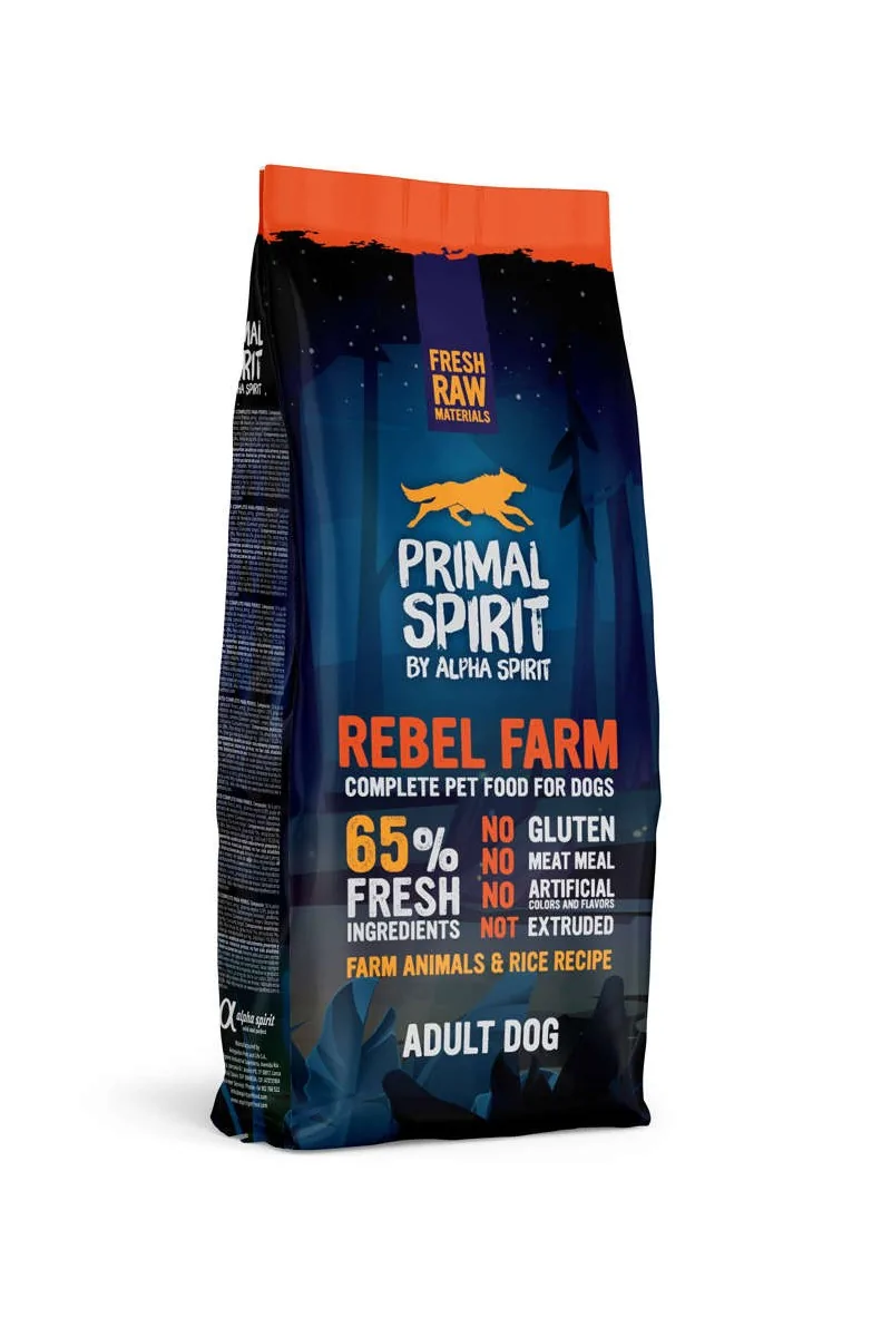 Pienso Comida Perro Adulto Primal Dog Rebel Farm 12kg