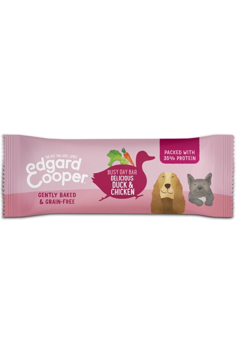 Barrita Natural Perro Edgard Cooper Pato Pollo 25g