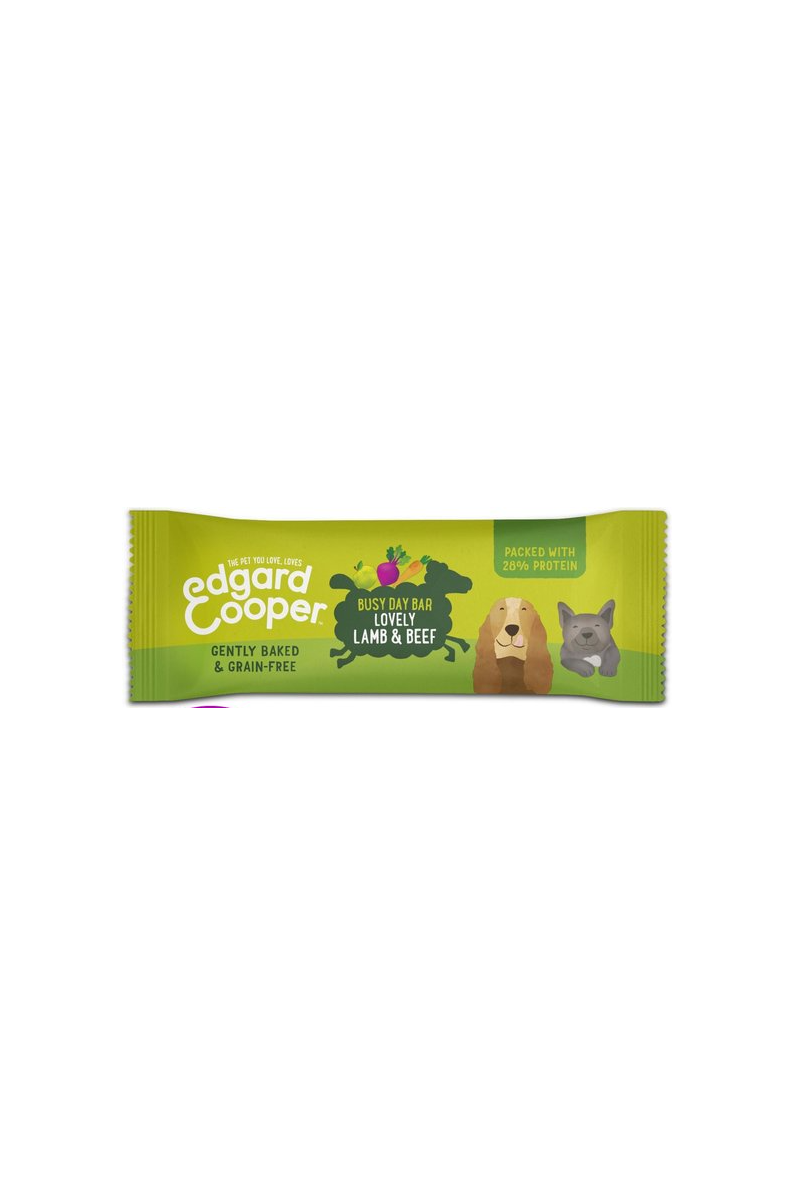 Barrita Natural Perro Edgard Cooper Cordero Ternera  25g