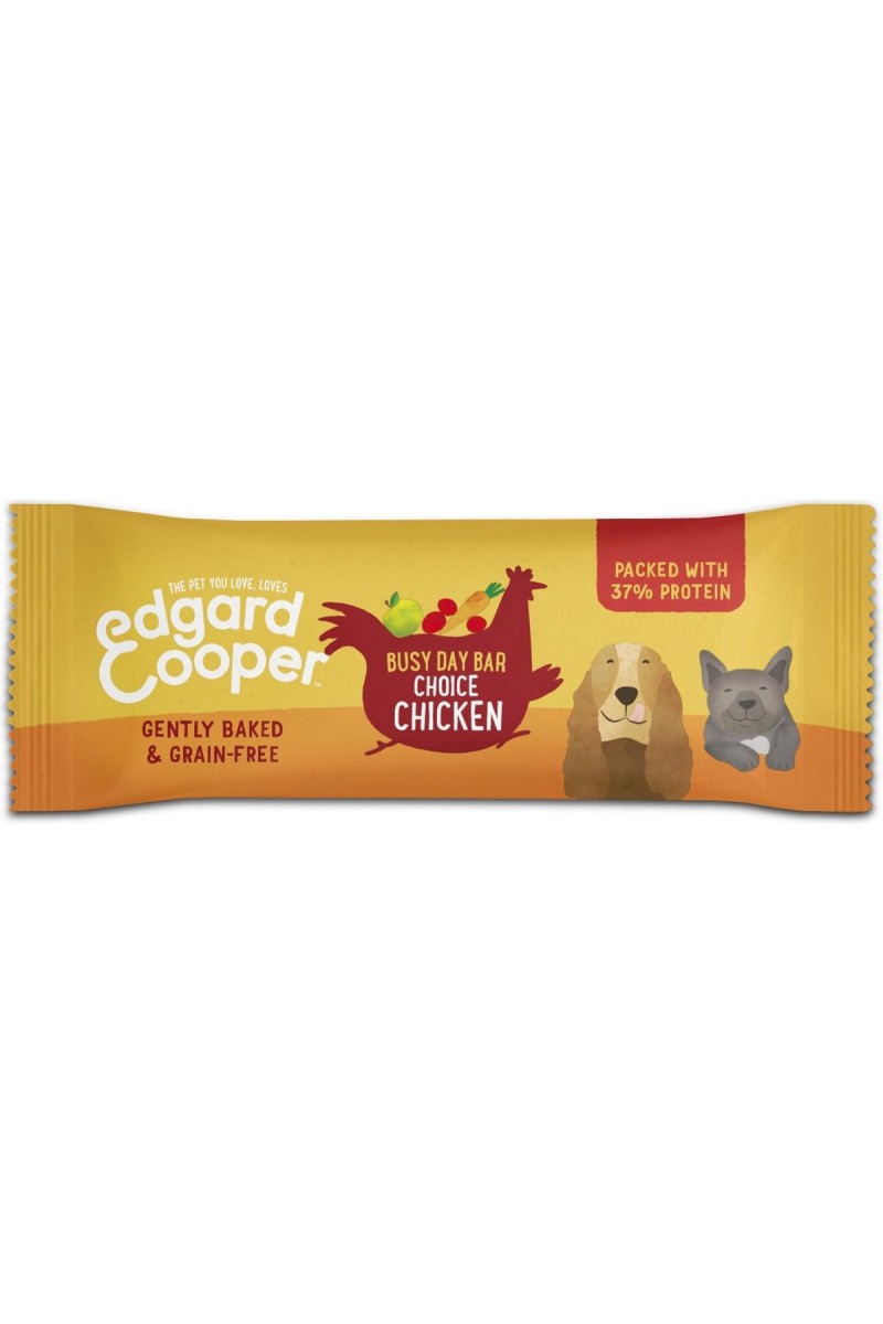 Barrita Natural Perro Edgard Cooper Pollo De Corral 25g