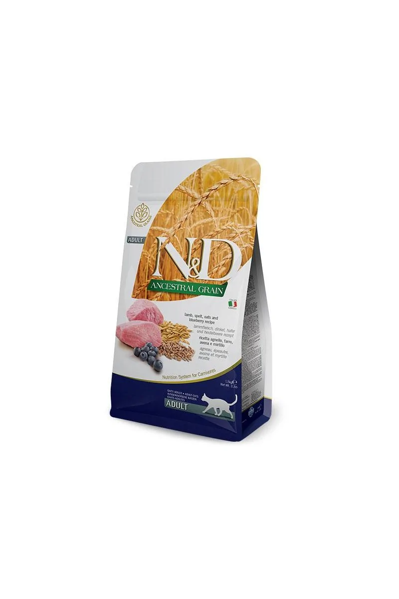 Pienso Natural Gato Farmina Nd Ancestral Cordero 300Gr