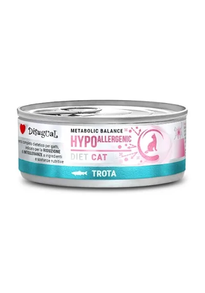 Lata Comida Húmeda Gato Adulto Hypoalergénico Trucha 85gr