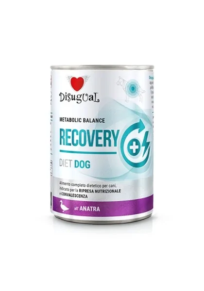 Lata 400g Comida Húmeda Perro Adulto Disugual Recovery Pato