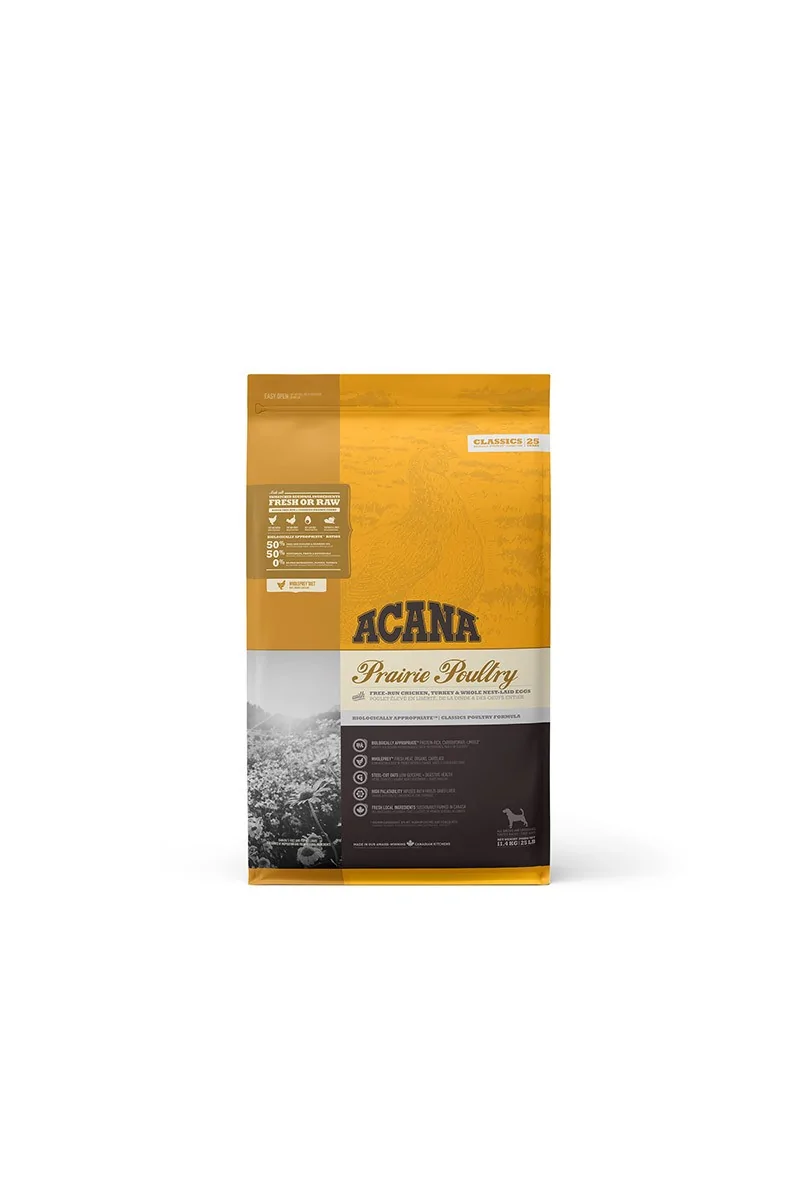 Comida Perro Adulto Pienso Acana Canine Adult Classics Prairie Poultry 11,4Kg