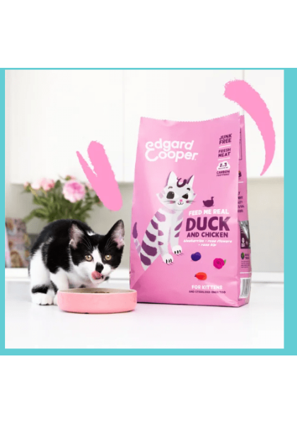 Pienso Gato Edgard Cooper Pollo y Pato 2kg