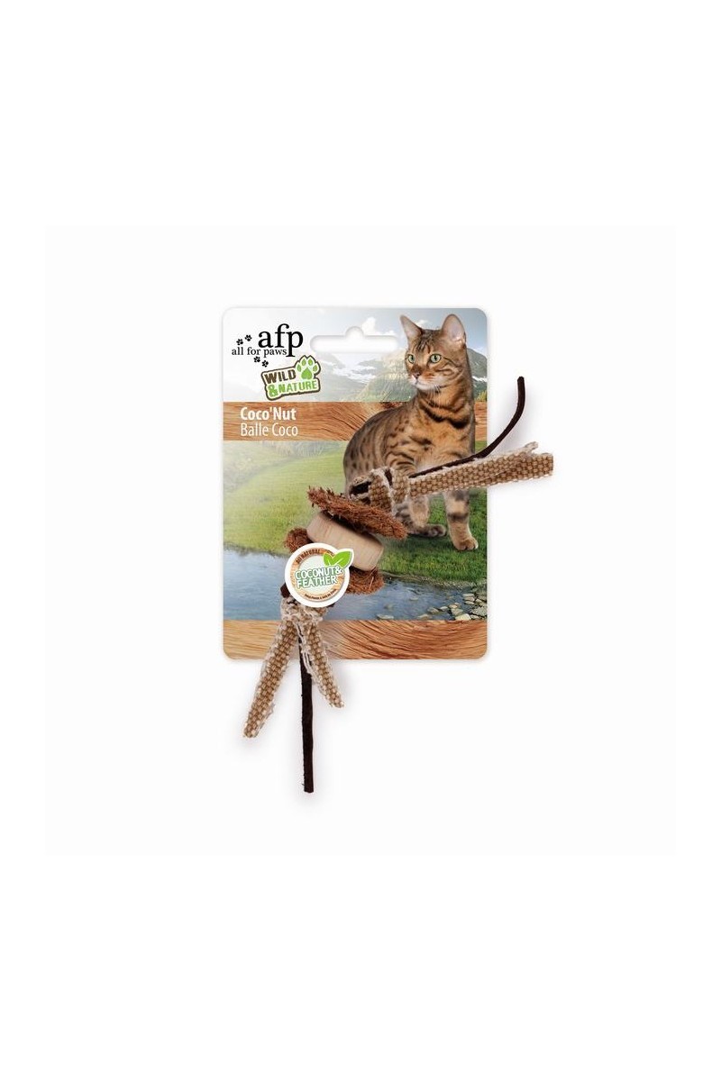 Juguetes Gatos Juguete Wild&Nature Gatos Coconut 23Cm