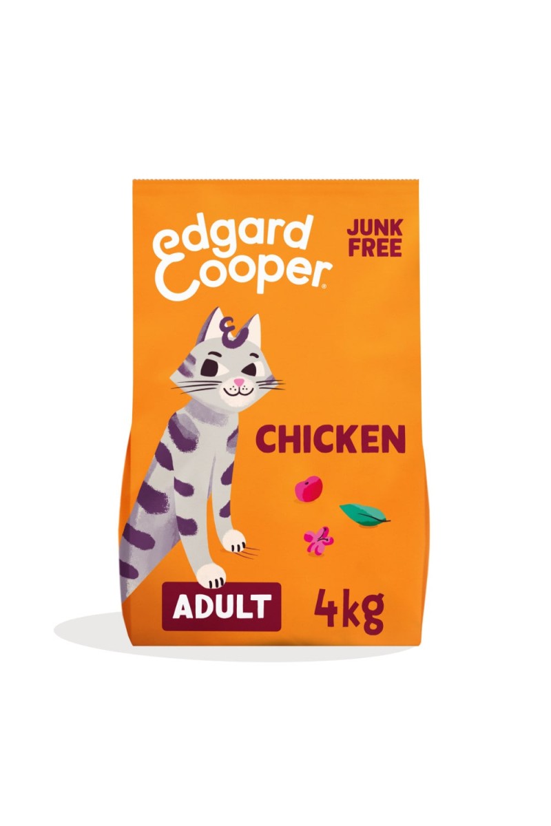 Pienso Gato Edgard Cooper Carne Fresca Pollo 4kg