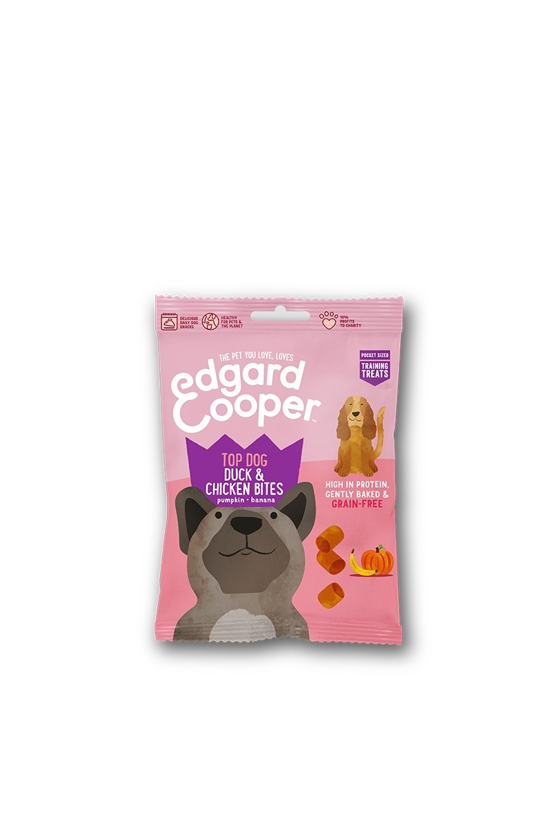 Premio Natural Perro Edgard Cooper Plátano Calabaza Pato 50g