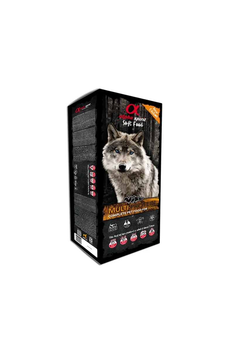 Pienso 9Kg Perro Alpha Spirit Multiproteico Semihumedo Dosis 200g