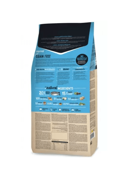 Pienso 14Kg Natural Perro OWNAT Grain Free Sin Cereales Trucha