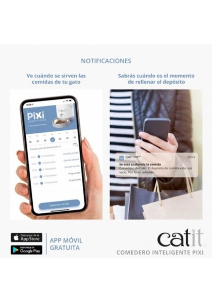 Comedero Inteligente Gatos Con Grabación Video Catit Pixi Vision