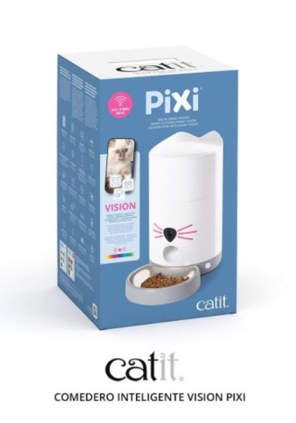 Comedero Inteligente Gatos Con Grabación Video Catit Pixi Vision