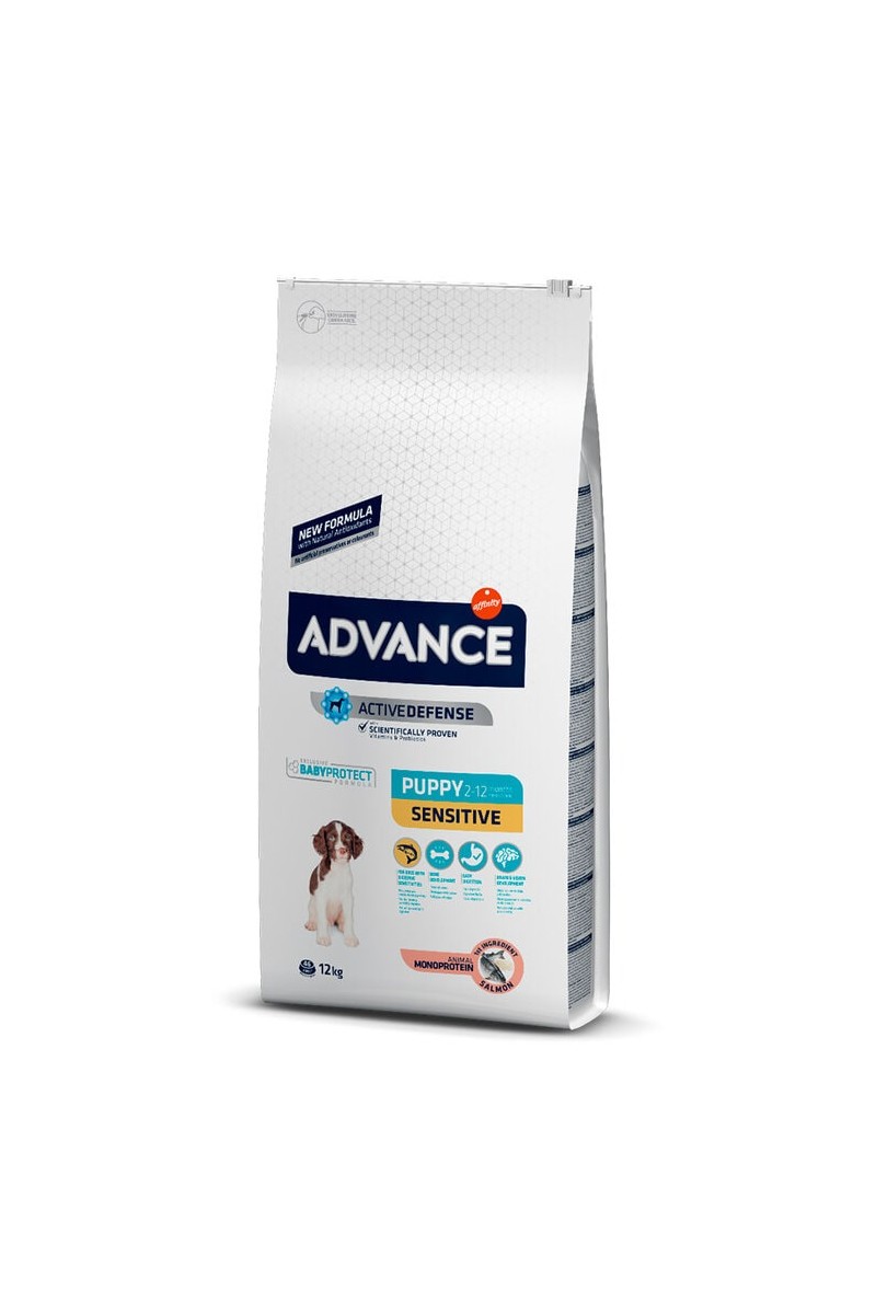 Comida Natural Perro Advance Canine Puppy Sensitive Salmon 12Kg