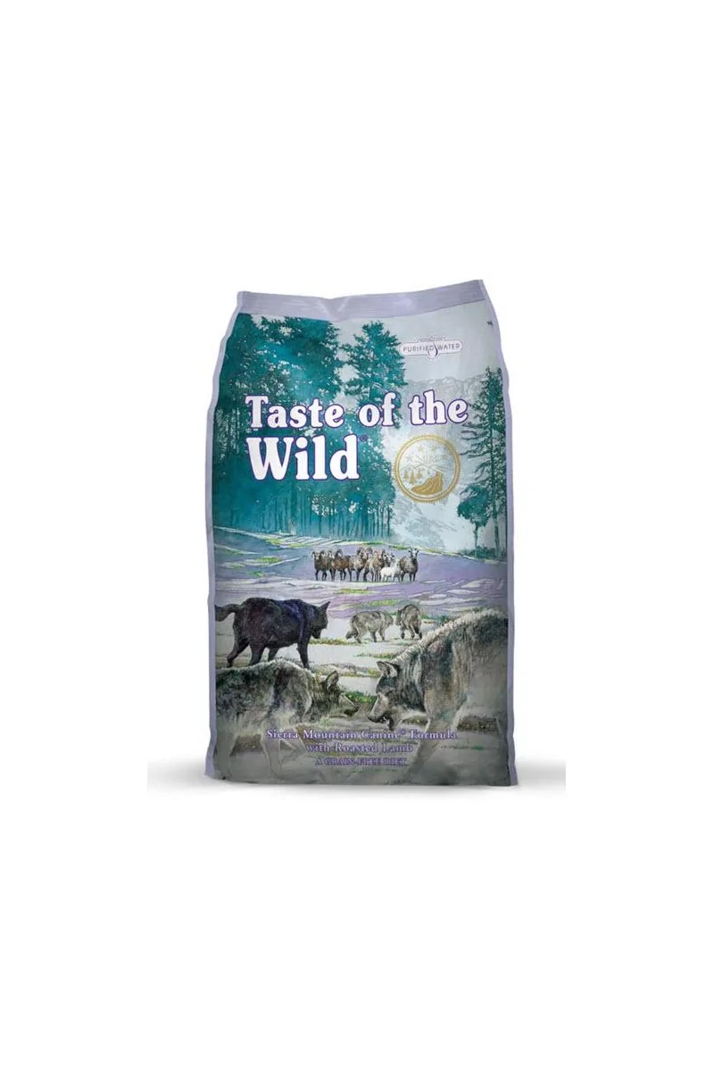 Pienso 12,2Kg Premium Perro Adulto Taste of the Wild Cordero