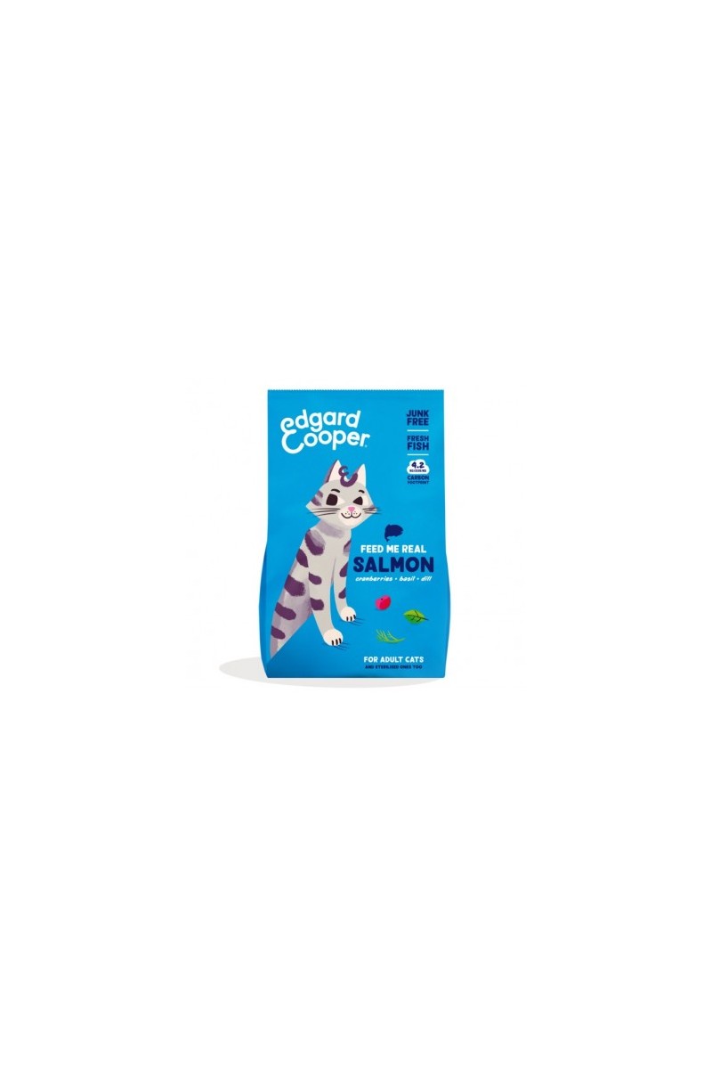 Pienso Gato Edgard Cooper Salmón fresco 750gr