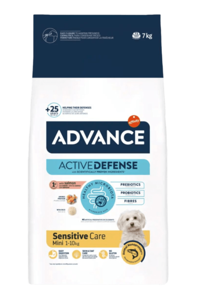 Pienso 7Kg Advance Adult Mini hasta 8 años Sensitive Care