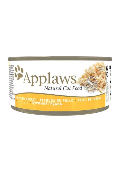 Comida Húmeda Gato  Applaws Cat Lata 70g Pechuga Pollo