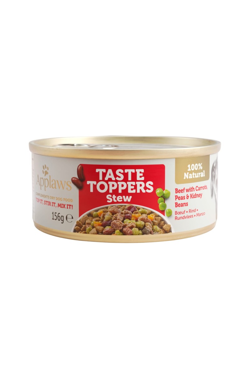 Comida Húmeda Perro  Applaws Dog Lata 156g Topper Estofado de Ternera con Verduras