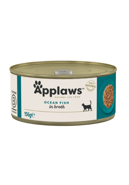 Comida Húmeda Gato  Applaws Cat Lata 156g Pescado