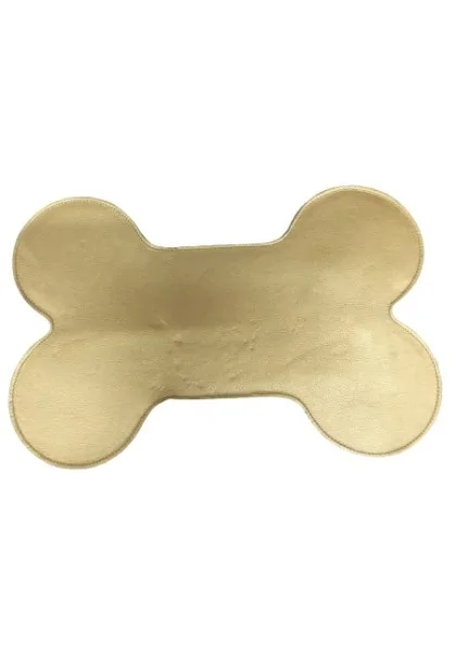 Collares Perro  Alfombrilla Hueso ORO A280 L430