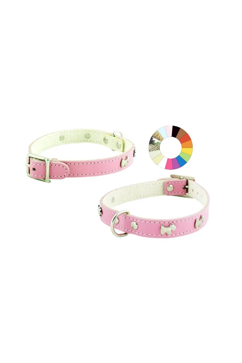 Collares Perro  Collar Little Westy Fluor NJ 28-32 L350 A16