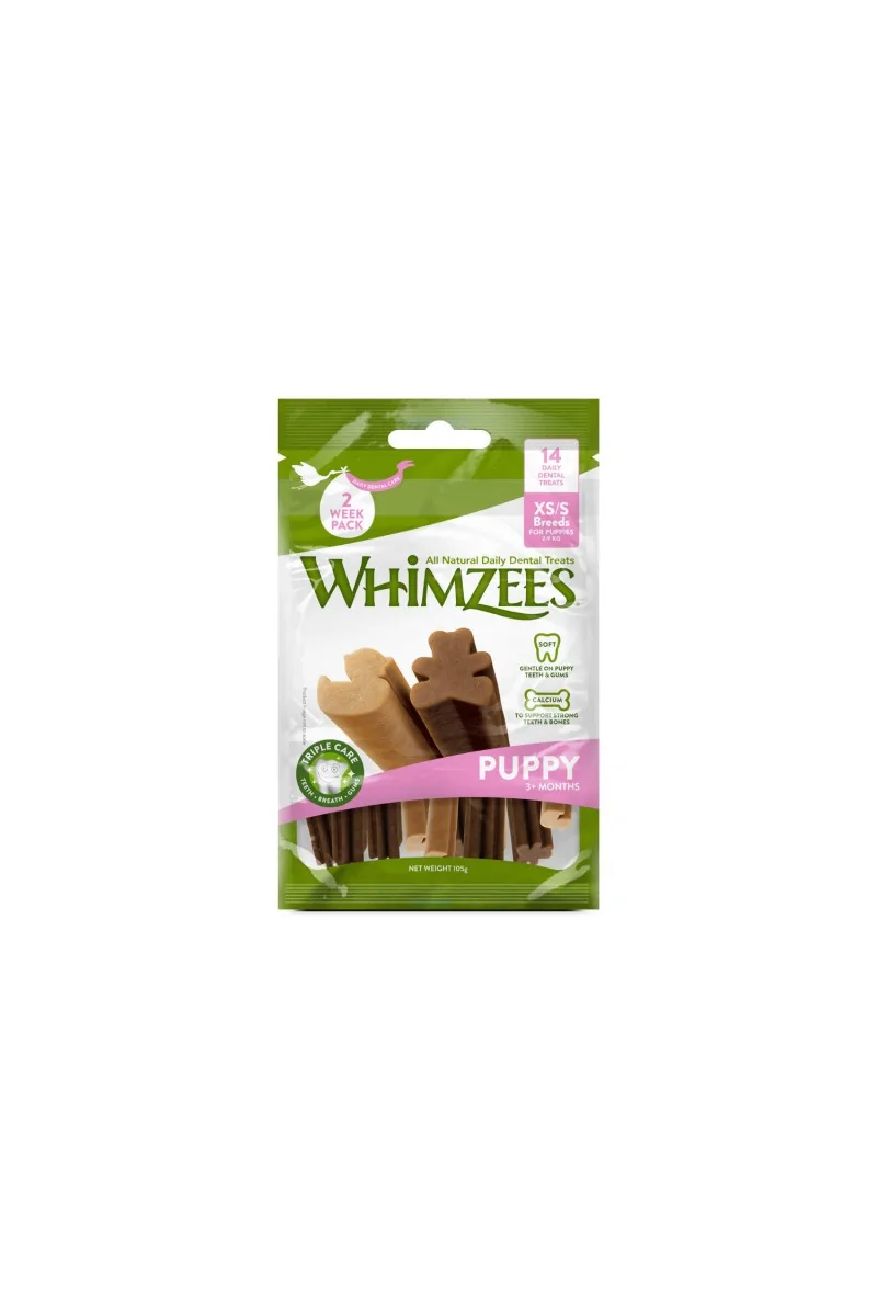 Suplemento Oral Perro Puppy Whimzees Puppy XS/S Week 14u