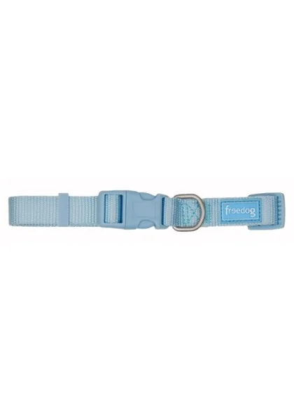 Collares Perro  Collar Nylon Basic Azul Cielo 0,8 x 10/20cm