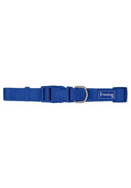 Collares Perro  Collar Nylon Basic AZUL 10mm