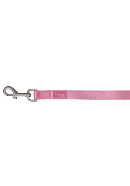 Ramales Perro  Tirador Nylon Basic ROSA 10mm