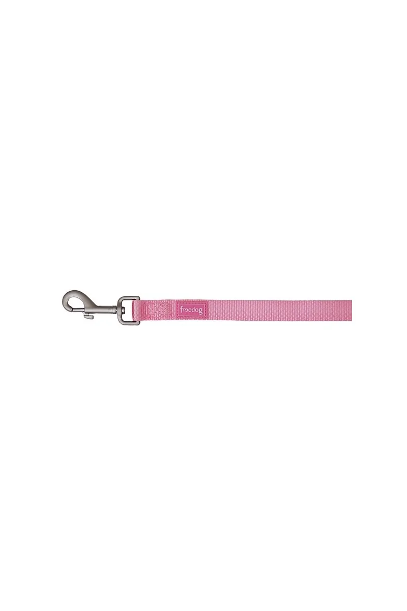 Ramales Perro  Tirador Nylon Basic ROSA 10mm