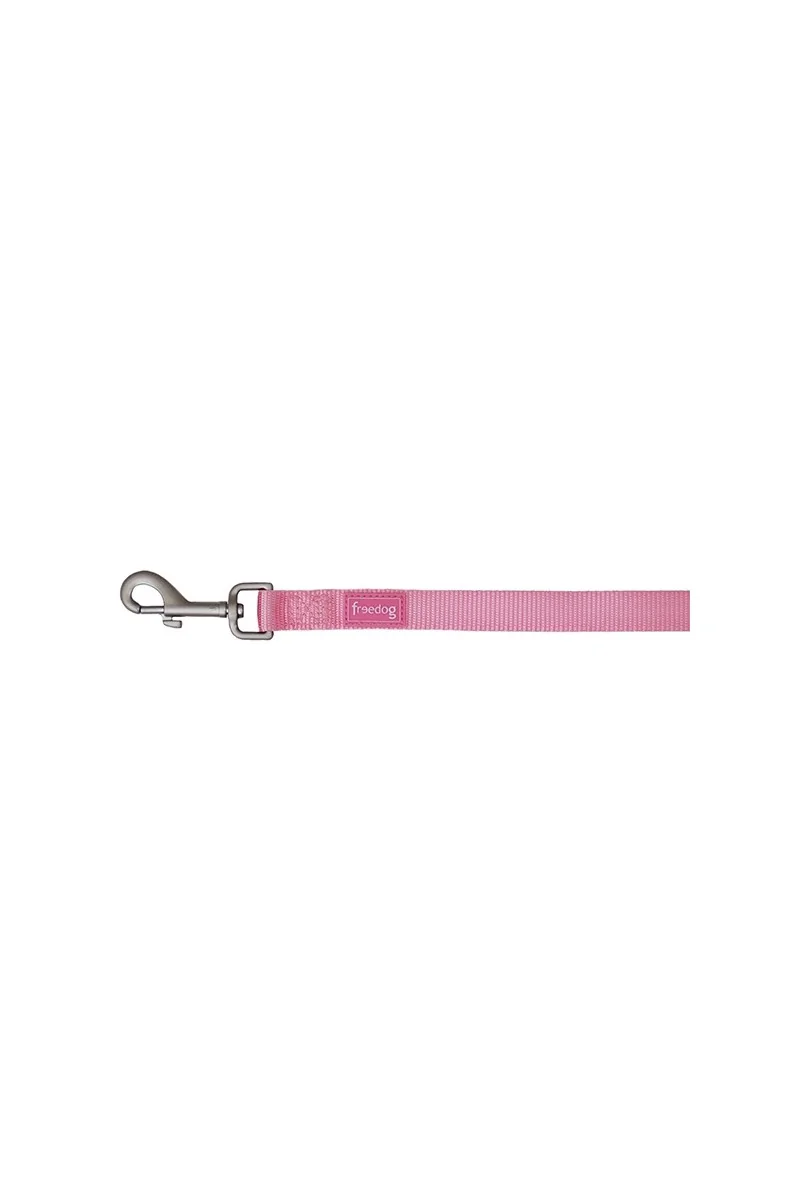 Ramales Perro  Tirador Nylon Basic ROSA 15mm