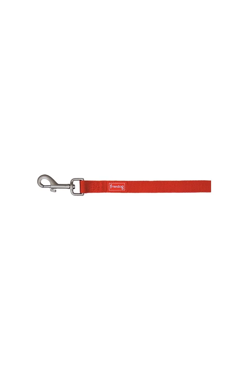 Ramales Perro  Tirador Nylon Basic ROJO 25mm