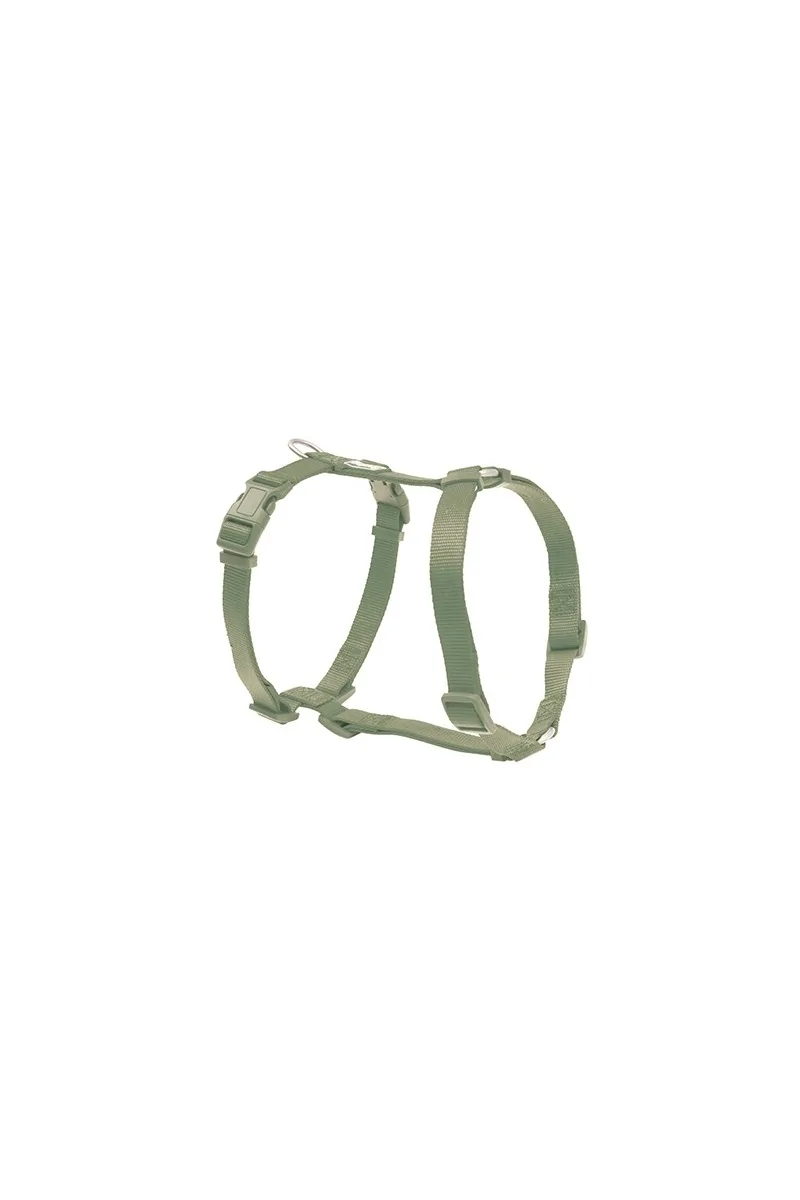 Arneses Perro  Arnés Nylon Basic Verde Salvia 0,8 x 15/30cm