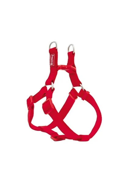 Arneses Perro  Arnés Nylon Basic Tipo A Rojo 10mmx20-36cm