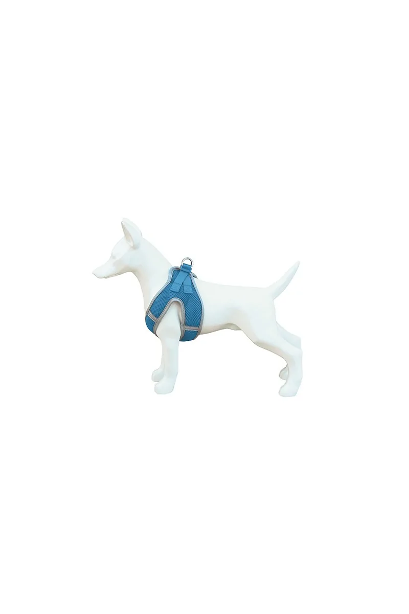 Arneses Perro  Arnes Soft Azul Turquesa L 50-60cm