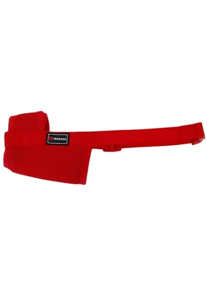 Bozales Perro  Bozal Nylon Soft Rojo T-XS *DX*