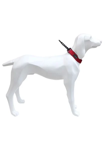 Collares Perro  Collar Gun 20mm x 39-52cm ROJO