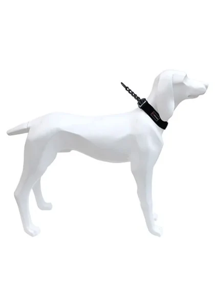 Collares Perro  Collar Gun 25mm x 47-65cm NEGRO