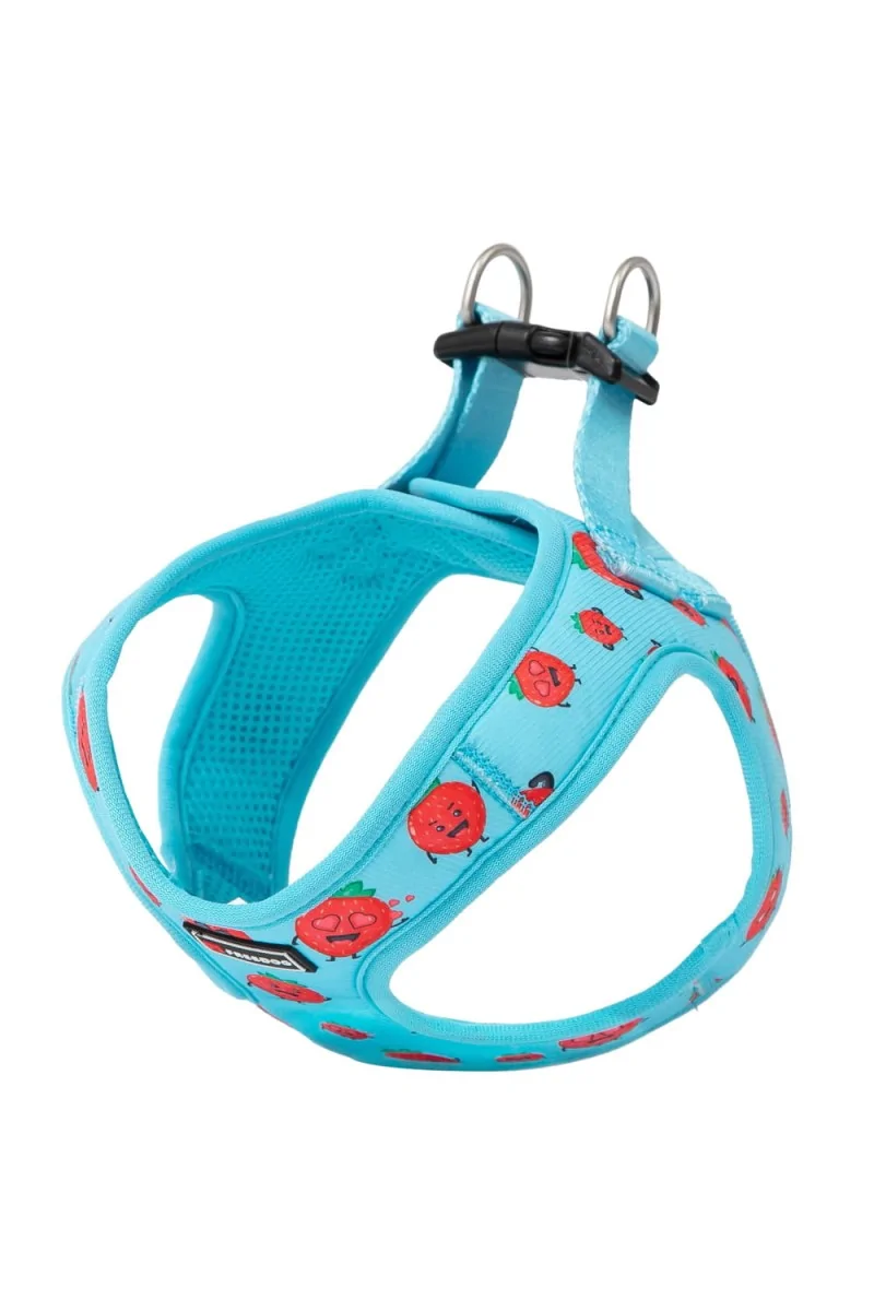 Arneses Perro  Arnés Strawberry XS Cuello 13,5cm Pecho 34-48cm *DX*