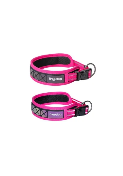 Collares Perro  Collar Boreal Fucsia 1,5 x 30-42cm