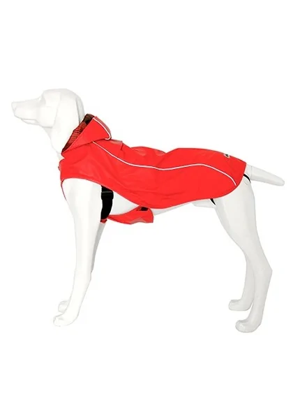 Ropas Impermeables Perro  Abrigo Impermeable Artic 35cm Rojo