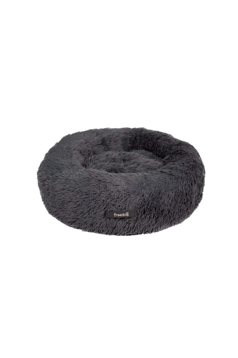 Camas Gato,Perro  Cama Donut Gris Con Asa 50x50cm