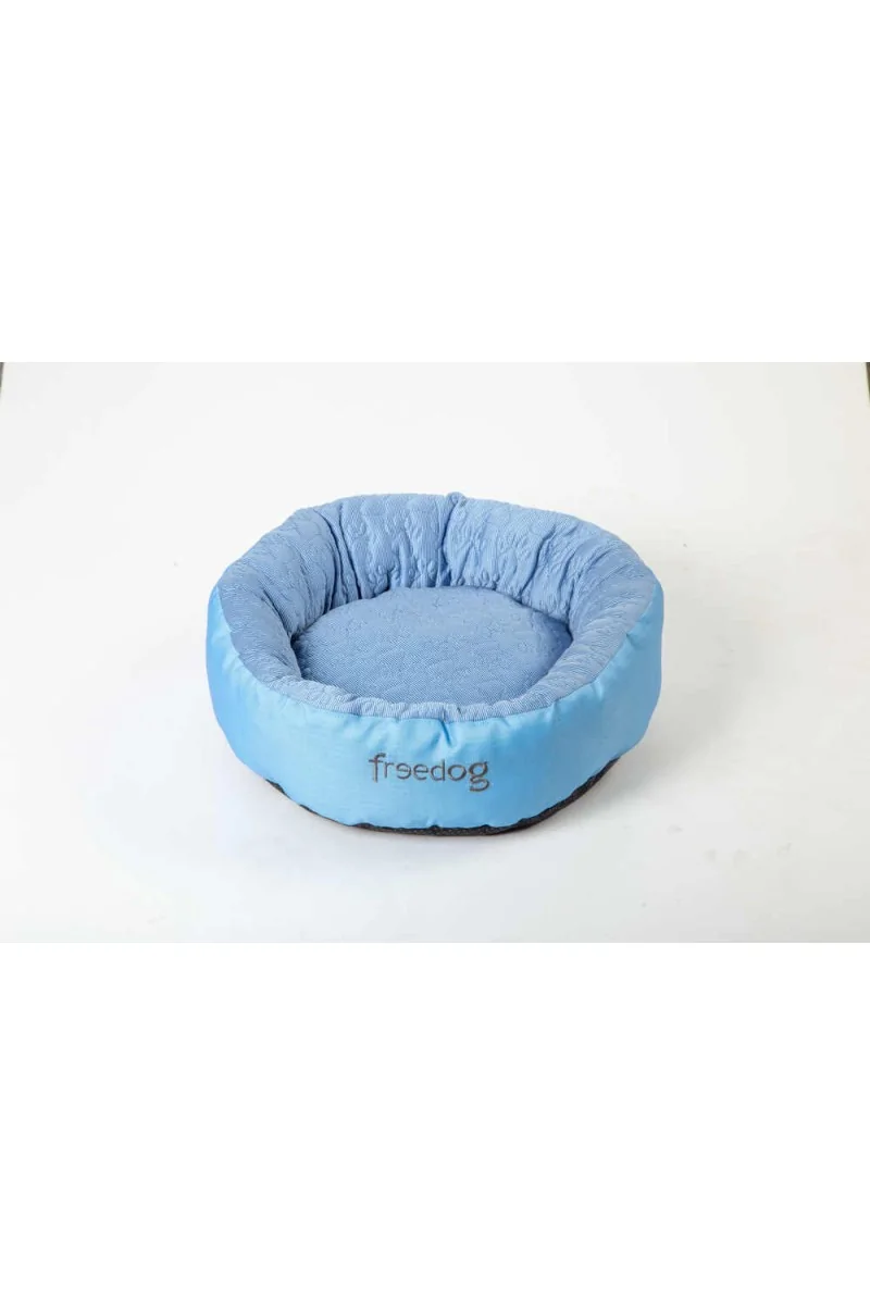 Camas Gato,Perro  Donut Refrescante Azul Cielo 50cm