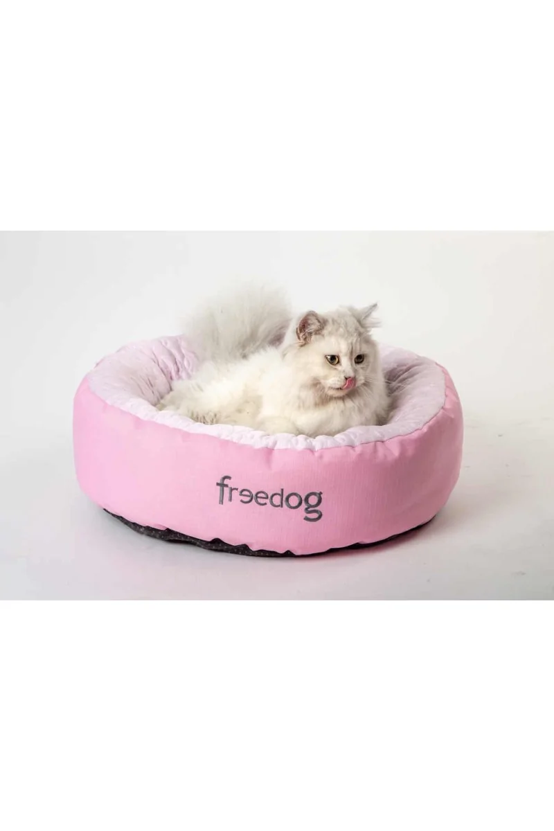 Camas Gato,Perro  Donut Refrescante Rosa 65cm