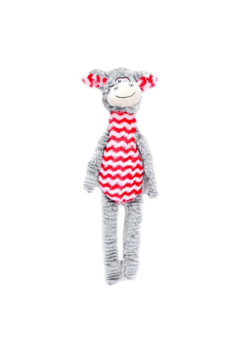 Juguetes Interactivos Perro  Peluche Donkey Con Sonido 45cm Rojo